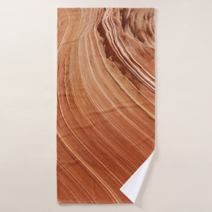 Brown antelope bath towel