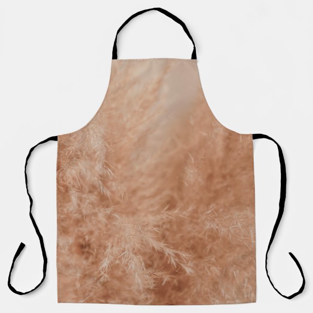 Brown Background Apron (Front)