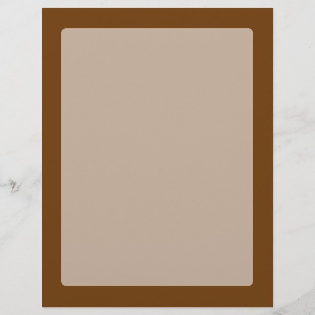 Brown Background Colour You Can Customize (Front)