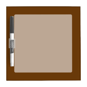 Brown Background Colour You Can Customize Dry Erase Board