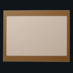 Brown Background Colour You Can Customize Notepad<br><div class="desc">This custom product is available in a brown decor for yourself or as a gift sure to make an impression in all occasions. Click on the "Customize it!" button or link you find on this product page to reveal a set of user friendly designing tools to customize this product if...</div>