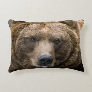 Brown Bear Accent Pillow