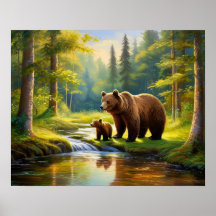 Brown Bear and Baby 4