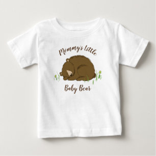 Brown Bear Baby Shower Woodland Animals T-Shirt