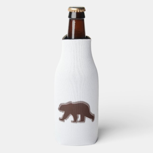 Brown Bear Bottle Cooler (Bottle Front)