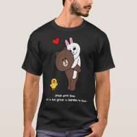 Brown Bear Cony Bunny Rabbit Stick With Love