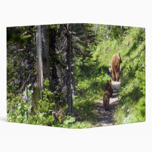 Brown Bear Family Binder