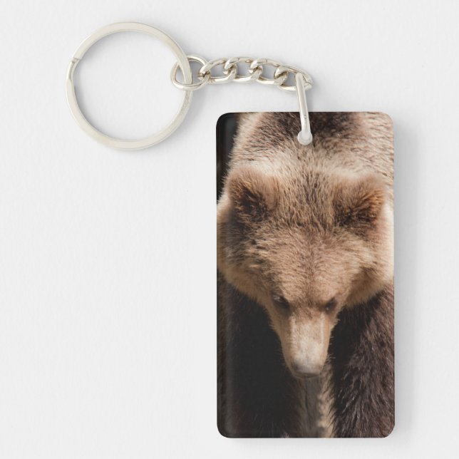 Brown bear keychain (Front)