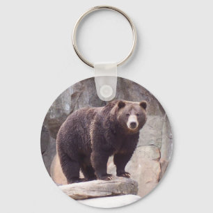 Brown Bear Keychain