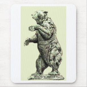 BROWN BEAR Mousepad