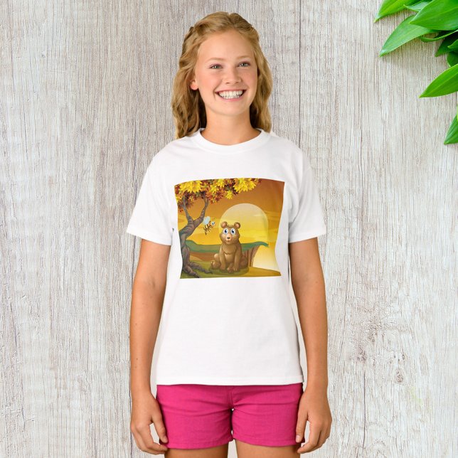 Brown Bear Sunset T-Shirt (Creator Uploaded)