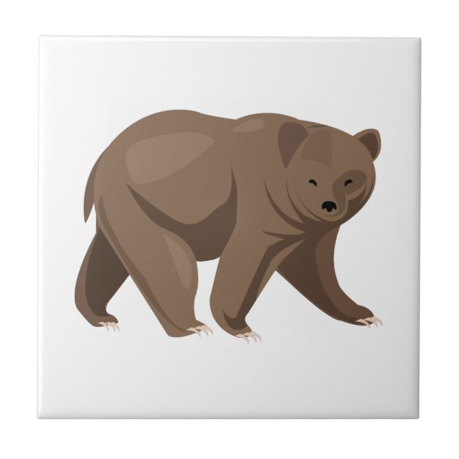 Brown Bear Tile (Front)