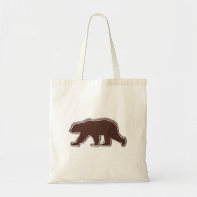Brown Bear Tote Bag (Front)