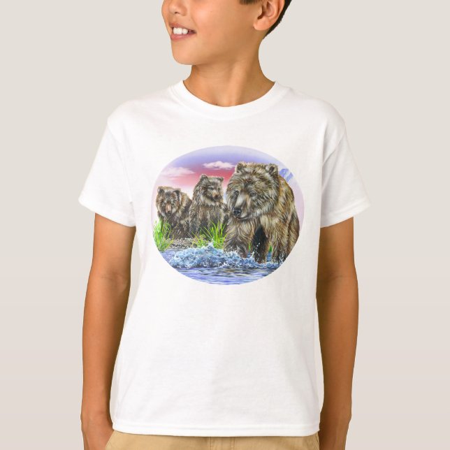 Brown Bears T-Shirt (Front)