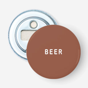 Brown Beer Bottle Opener