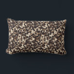brown beige tan abstract lumbar pillow<br><div class="desc">brown beige tan abstract</div>