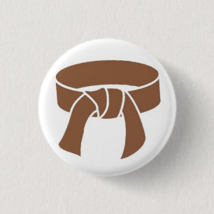 Brown Belt Button