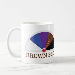 Brown Belt Jiu Jitsu Coffee Mug