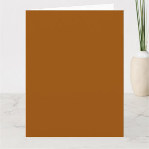 Brown BIG Greeting Card