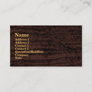 brown black grunge business card