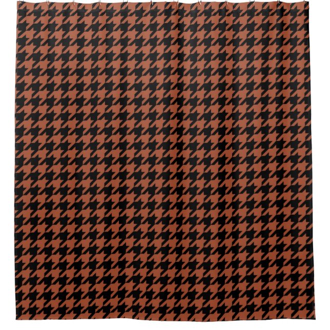 Brown Black Houndstooth Check (Front)