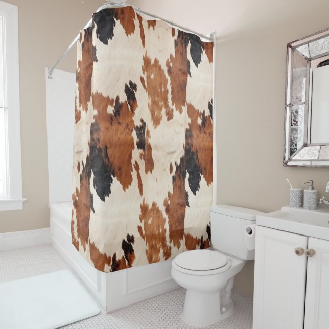 Brown Black White Cowhide (In Situ)