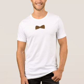 Brown Bow Tie Tri-Blend Shirt