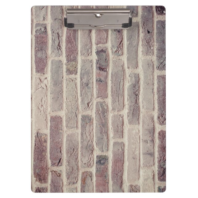 Brown Brick Wall Clipboard (Front)