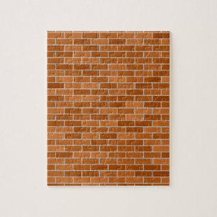 Brown Brick wall Jigsaw Puzzle