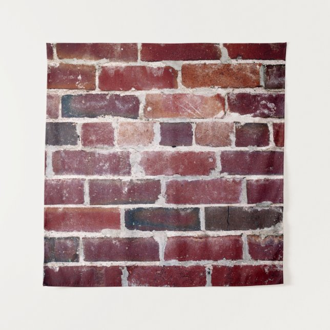Brown brick wall tapestry (Front)