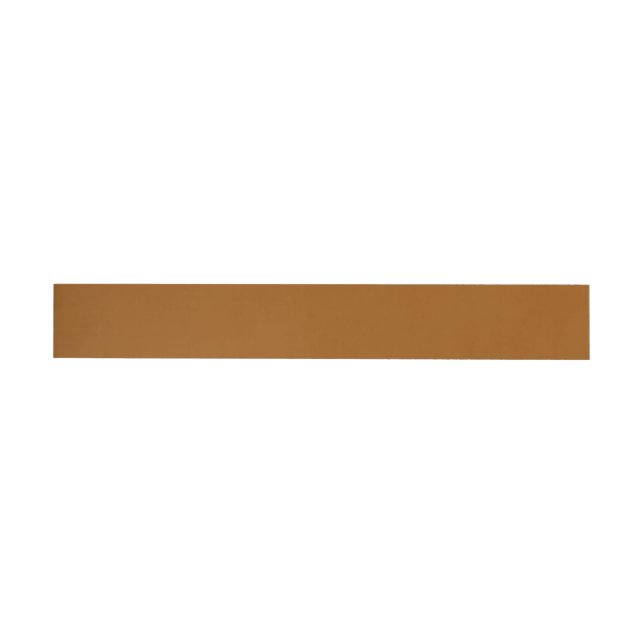 Brown,Brown (Traditional)(solid colour)  Wrap Around Label (Individual)