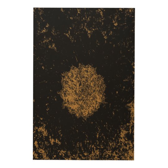 brown bud wood print