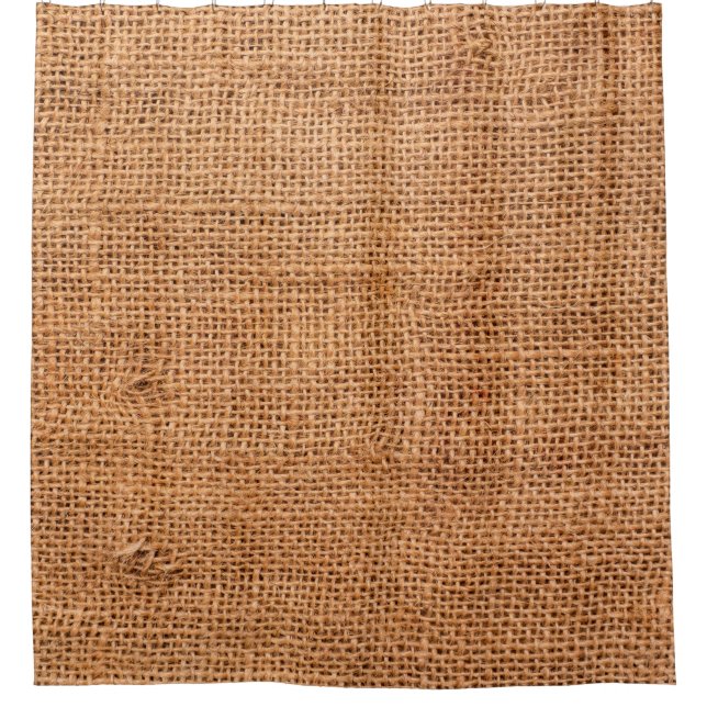 Brown burlap cloth background or sack cloth (Front)
