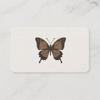 Brown Butterfly Calling Cards