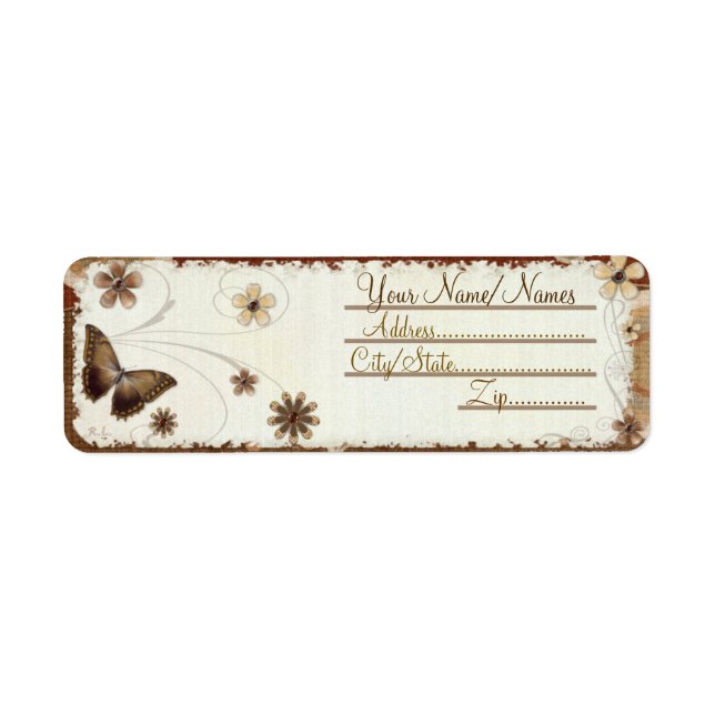 Brown Butterfly Musings (Front)