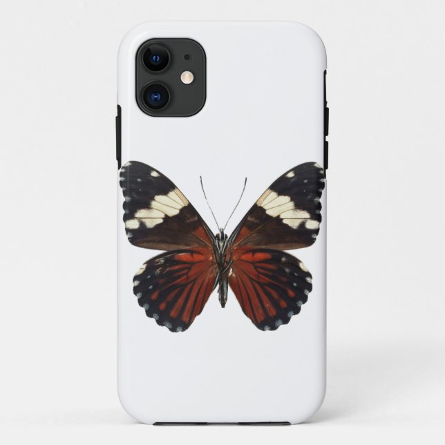 Brown butterfly on any colour Case-Mate iPhone case (Back)