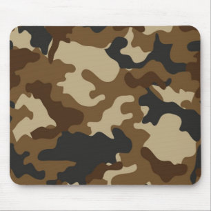 Brown Camo Mousepad