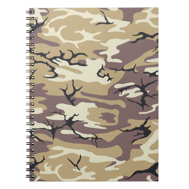 Brown Camo Notebook (Front)