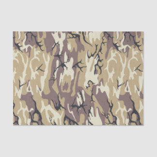 Brown Camo Tissue Paper