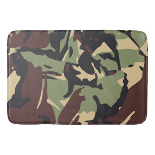 Brown Camou  Bath Mat