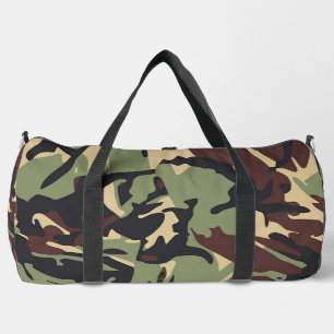 Brown  Camouflage    Duffle Bag