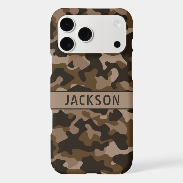 Brown Camouflage Personalized (Verso)