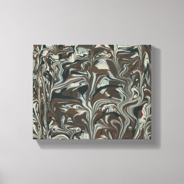 Brown Canvas Print (Front)