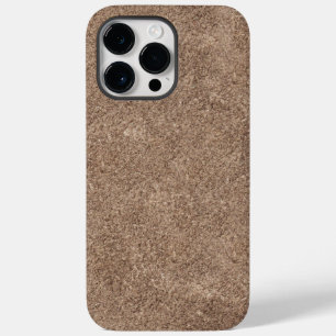 Brown Chamois Texture Print Case-Mate iPhone 14 Pro Max Case