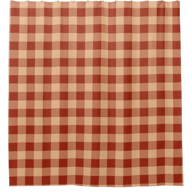 Brown Chequered Gingham Pattern (Front)