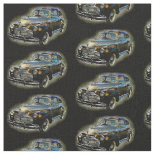 Brown Chevrolet  Classic Vintage Car on Black Fabric