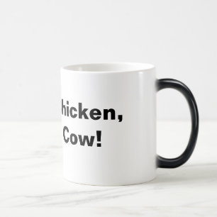 Brown Chicken, Brown Cow! Magic Mug
