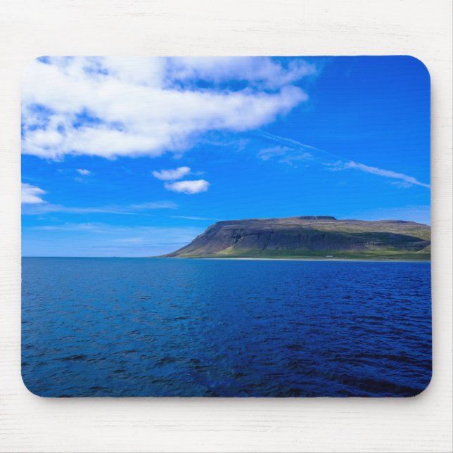 Brown Cliff Near Sea Mouse Pad (Front)