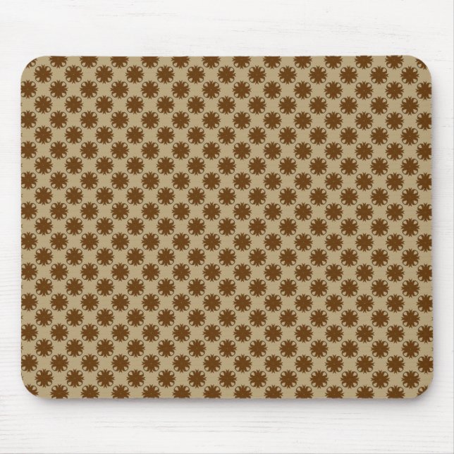 Brown Clover Ribbon by Kenneth Yoncich Mouse Pad (Front)