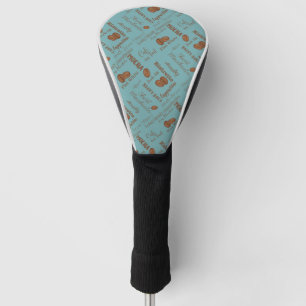 Brown Coffee Grains Caffeine Lover Drink Names Golf Head Cover